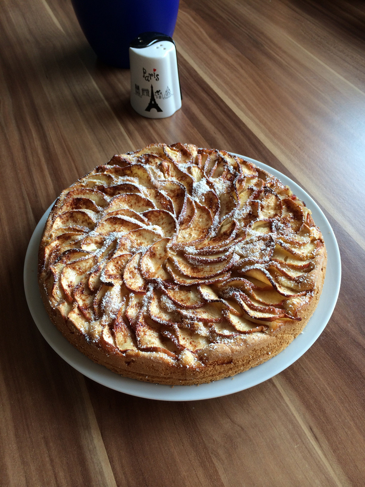 Фото рецепт Шведский яблочный пирог (Skånsk Äppelkaka)