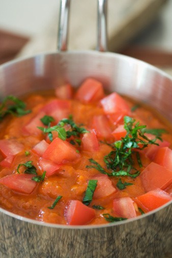 Фото рецепт Помидоры с чесноком