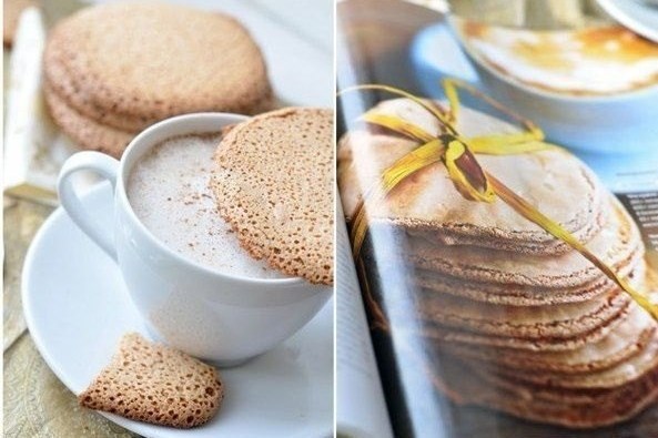 Фото рецепт Миндальное печенье воздушное