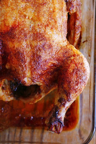 Фото рецепт Курица с медом и апельсинами