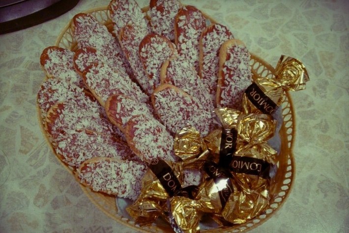 Фото рецепт Бисквитное печенье савоярди