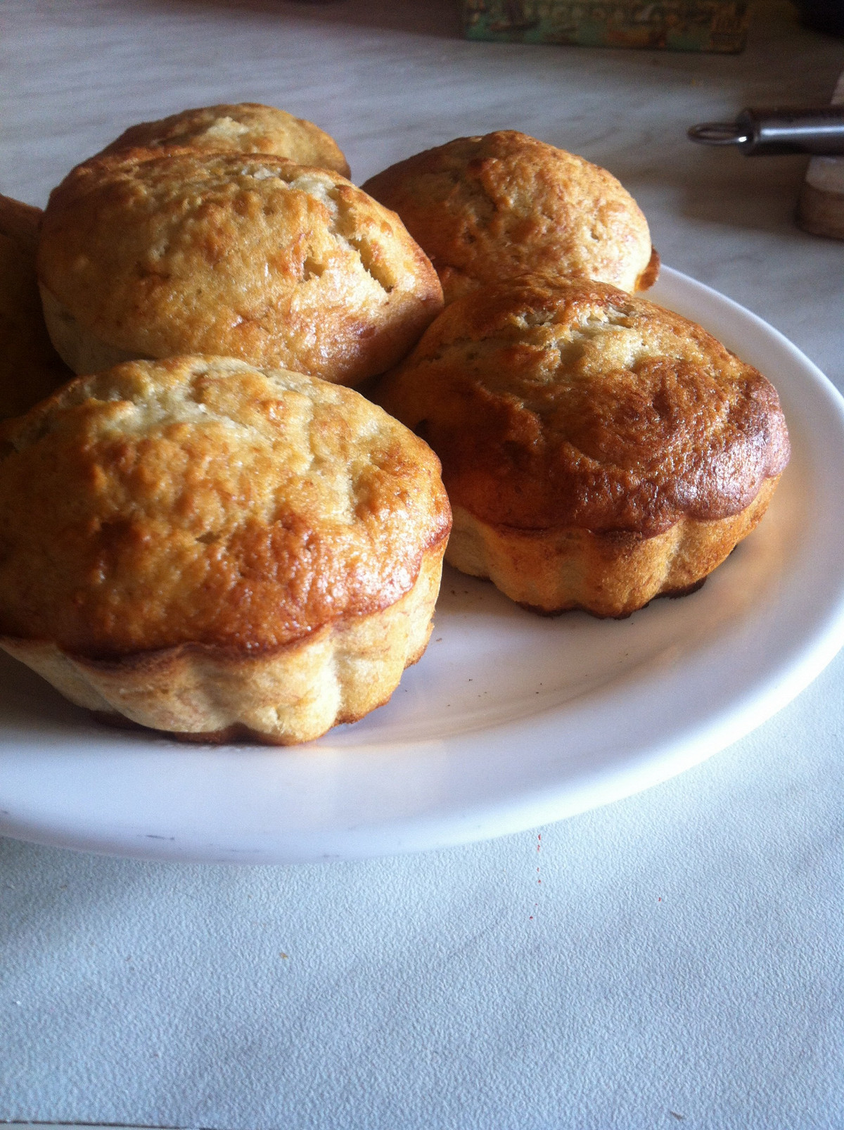 Фото рецепт Банановые маффины за 30 минут