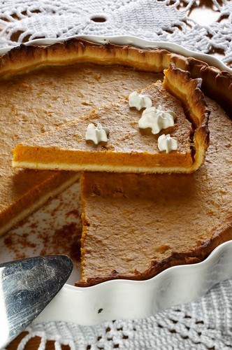 Фото рецепт Тыквенный чизкейк с корицей и апельсиновой цедрой