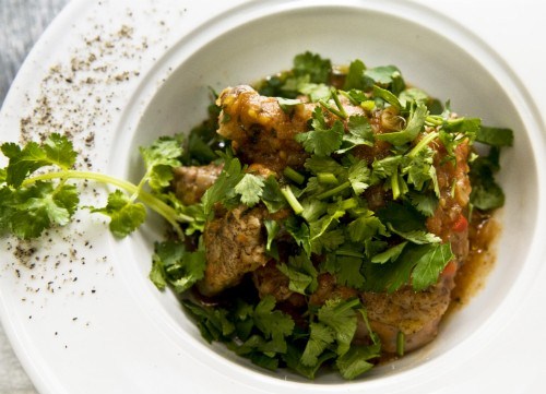 Фото рецепт Чахохбили из цыпленка