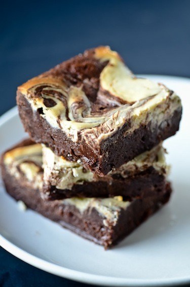 Фото рецепт Чизкейк-брауниз