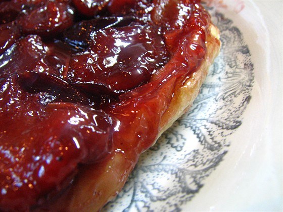 Фото рецепт Сливовый тарт татен