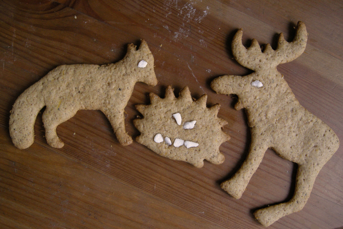 Фото рецепт Имбирное печенье (Pepparkaka)