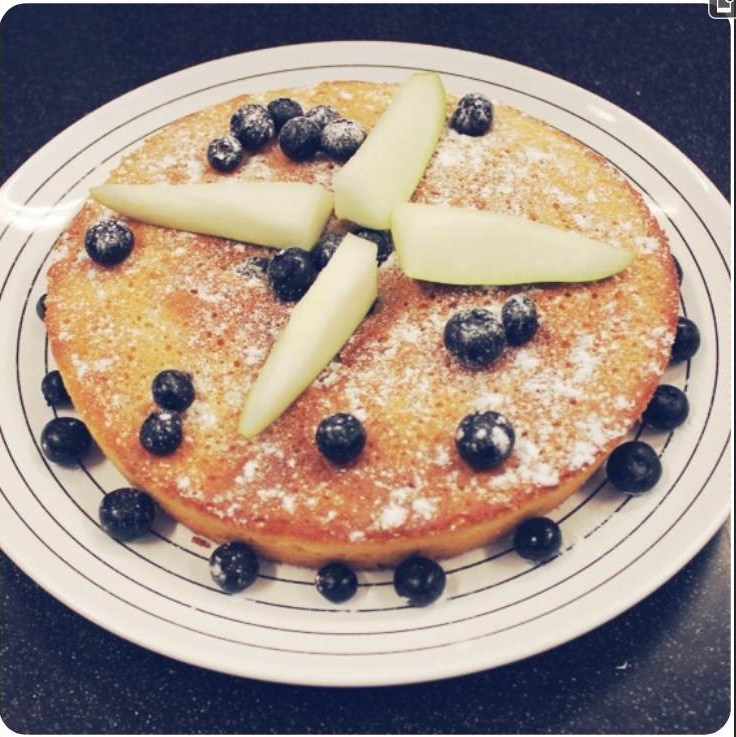 Фото рецепт Кейк с голубикой