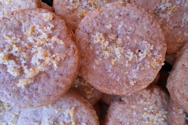 Фото рецепт Песочное печенье с лимоном