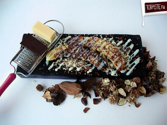 Фото рецепт Бананы с сыром