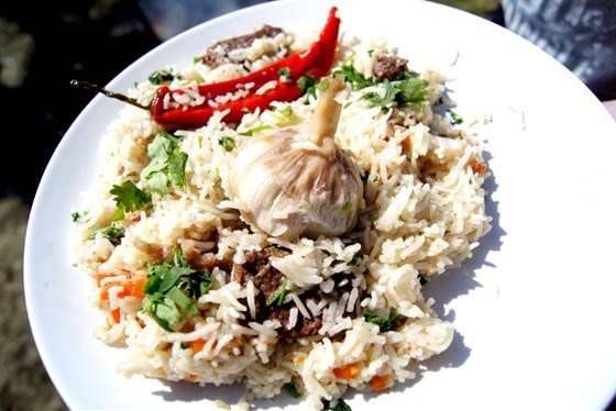 Фото рецепт Плов в казане