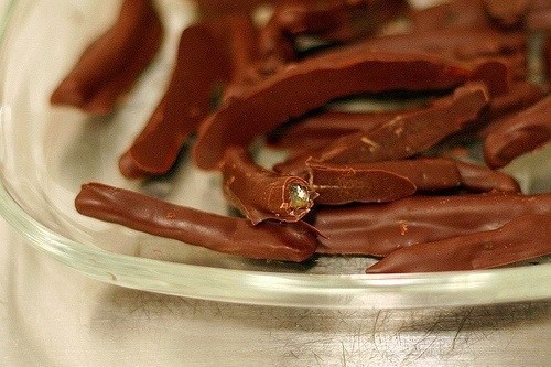 Фото рецепт Цукаты апельсиновые в шоколаде