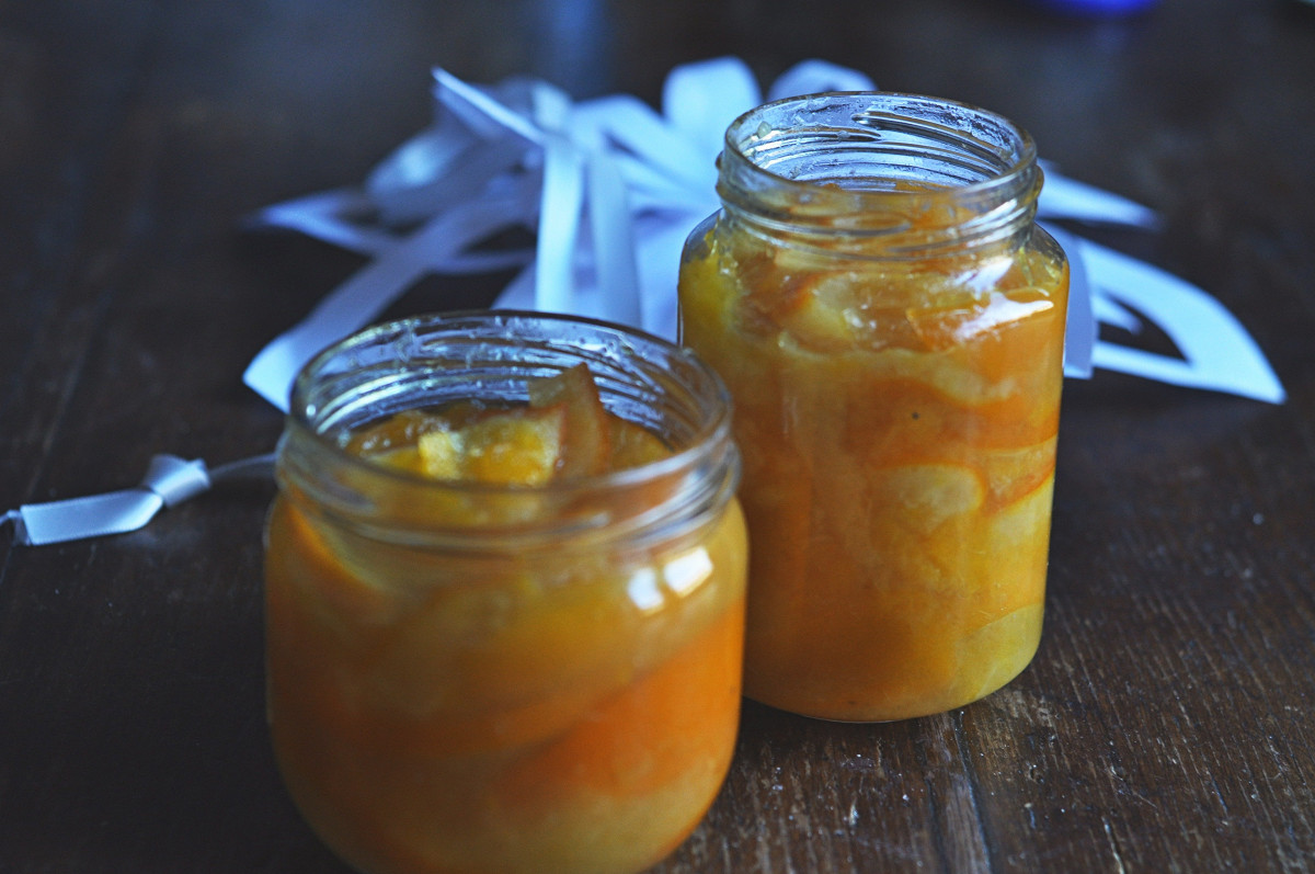 Фото рецепт Апельсиновый джем с лимонным соком