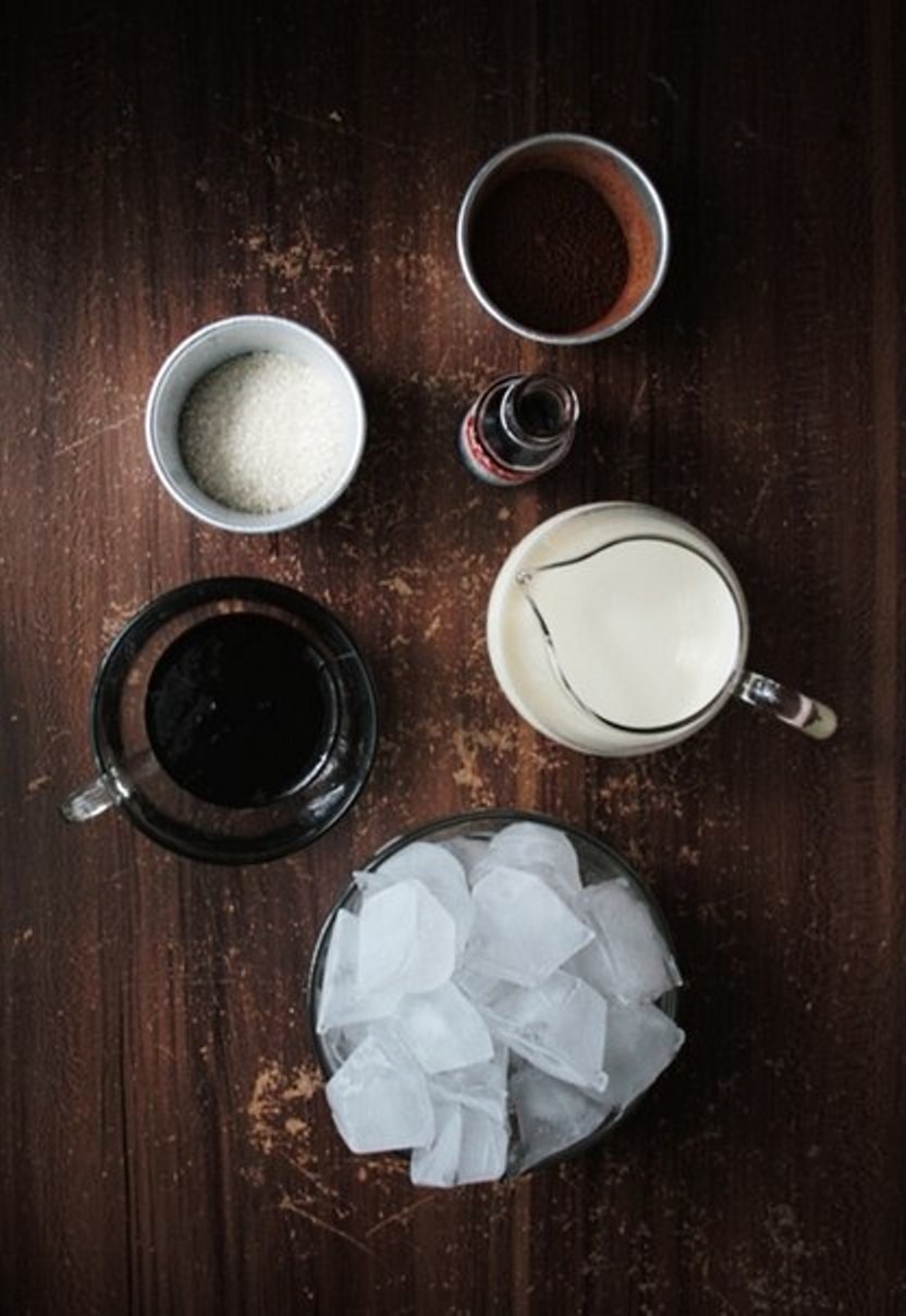 Фото рецепт Холодный «горячий шоколад»