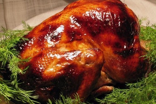 Фото рецепт Курица в гранатовом соусе