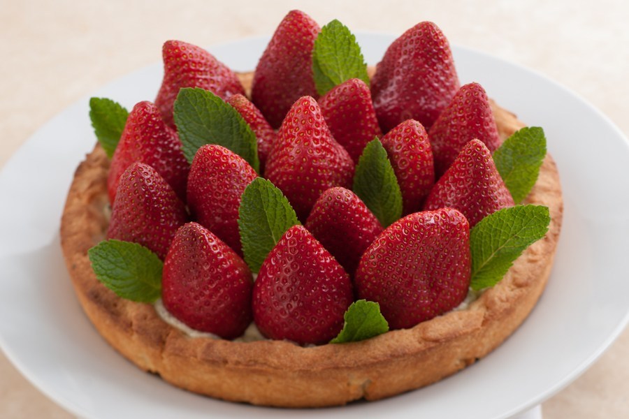 Фото рецепт Клубничный тарт