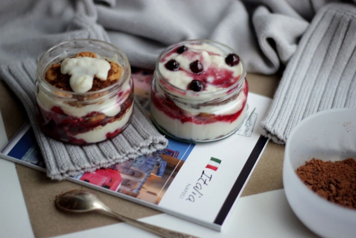 Фото рецепт Быстрый молочный пудинг