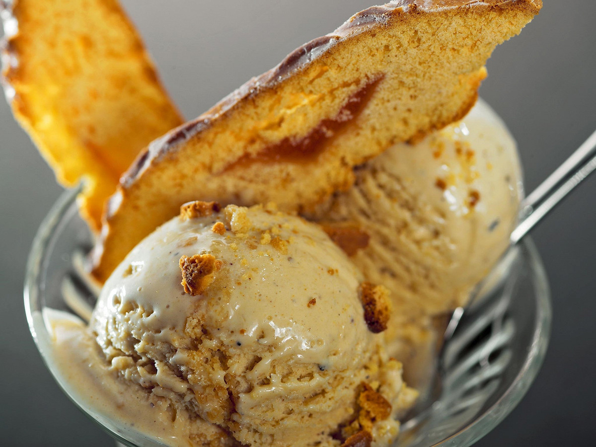 Фото рецепт Мороженое с тульским пряником