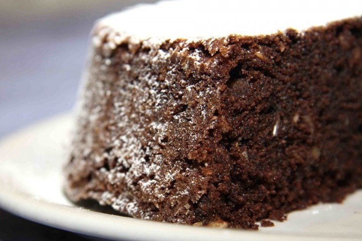 Фото рецепт Миндально-шоколадный торт