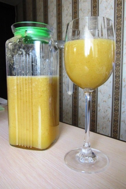 Фото рецепт Витаминный фруктовый смузи