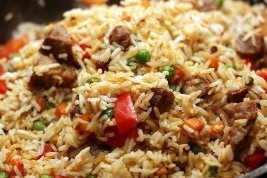 Фото рецепт Рис со свининой