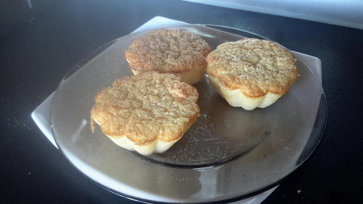 Фото рецепт Пирожные с кремом