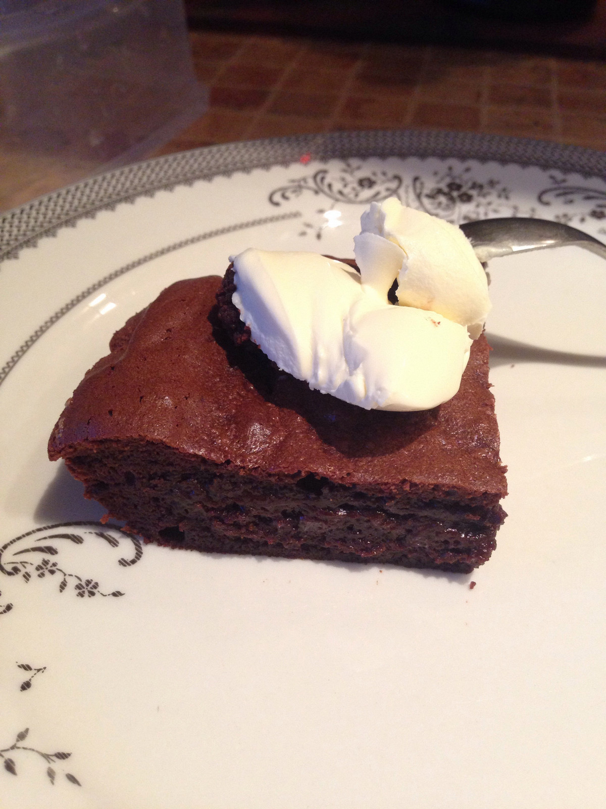 Фото рецепт Горячий шоколадный кекс