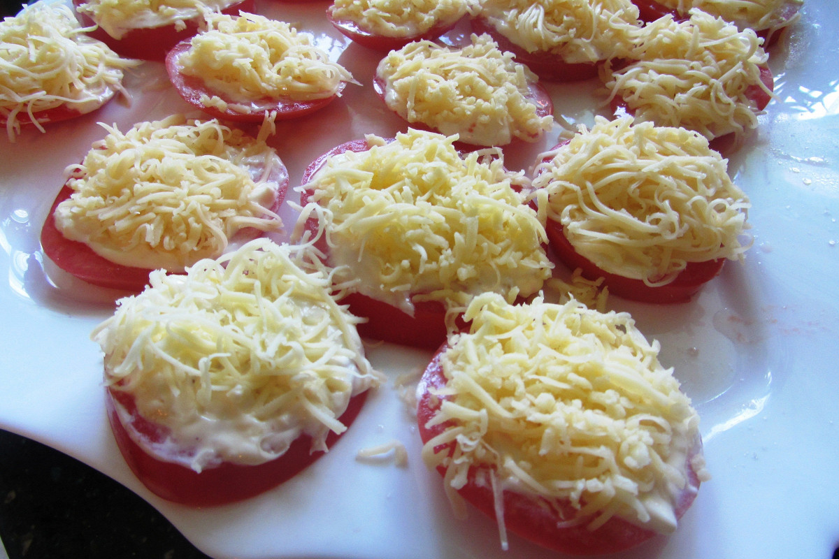 Фото рецепт Помидоры с сыром