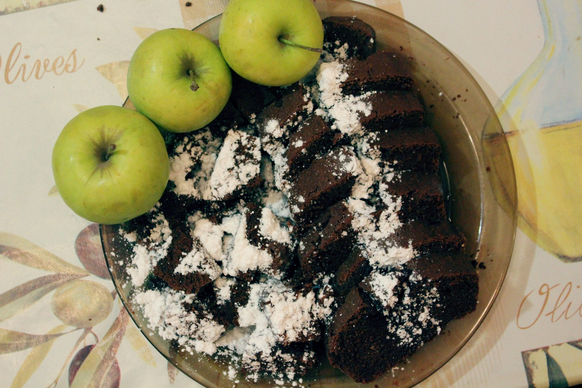 Фото рецепт Шоколадные пирожные