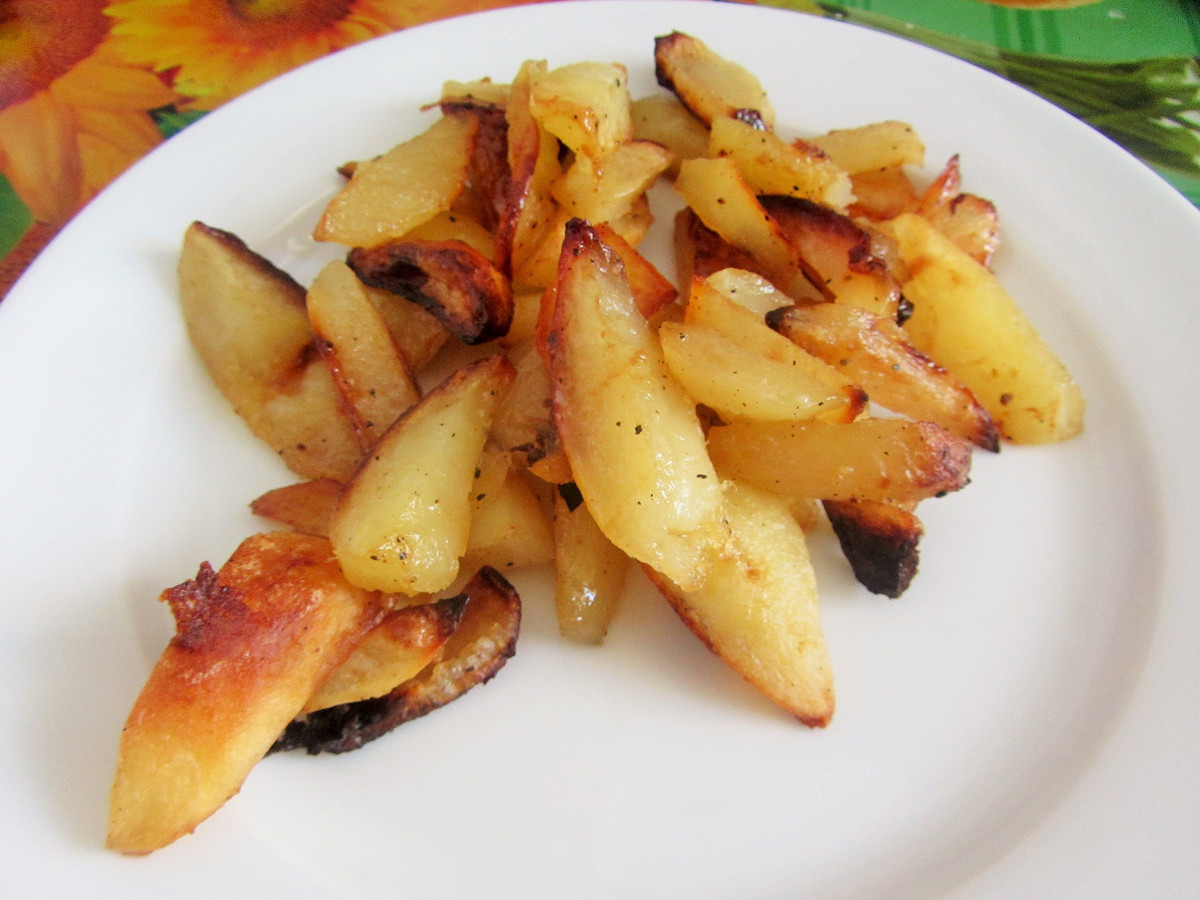 Фото рецепт Молодой картофель в духовке