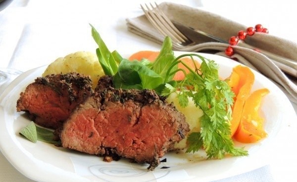 Фото рецепт Говядина «Шатобриан»