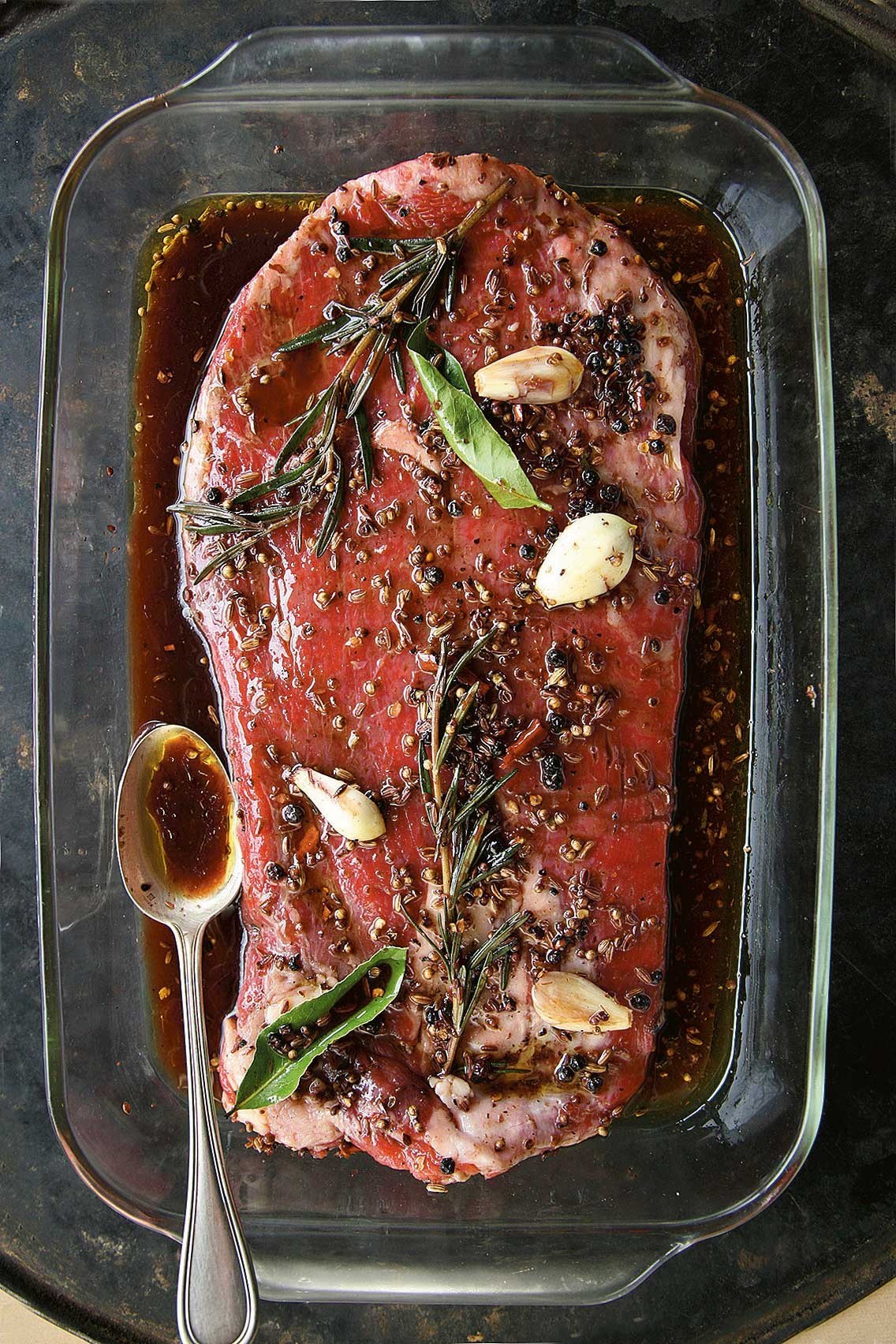 Фото рецепт Маринованный стейк