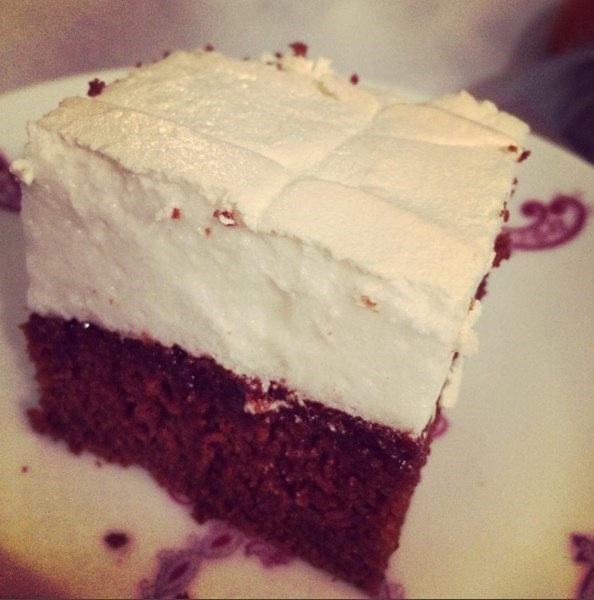 Фото рецепт Домашний торт «Птичье молоко» с яйцами