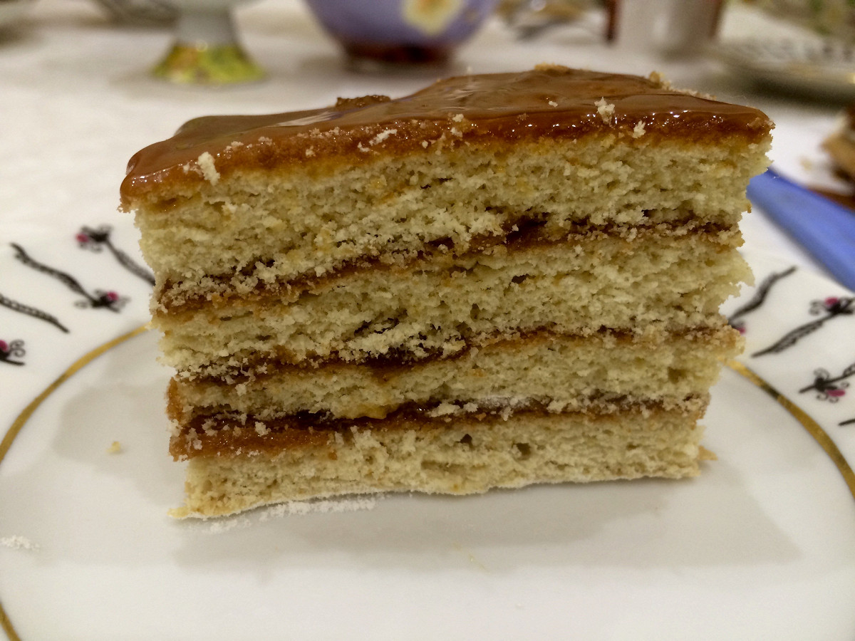 Фото рецепт Классический медовый торт