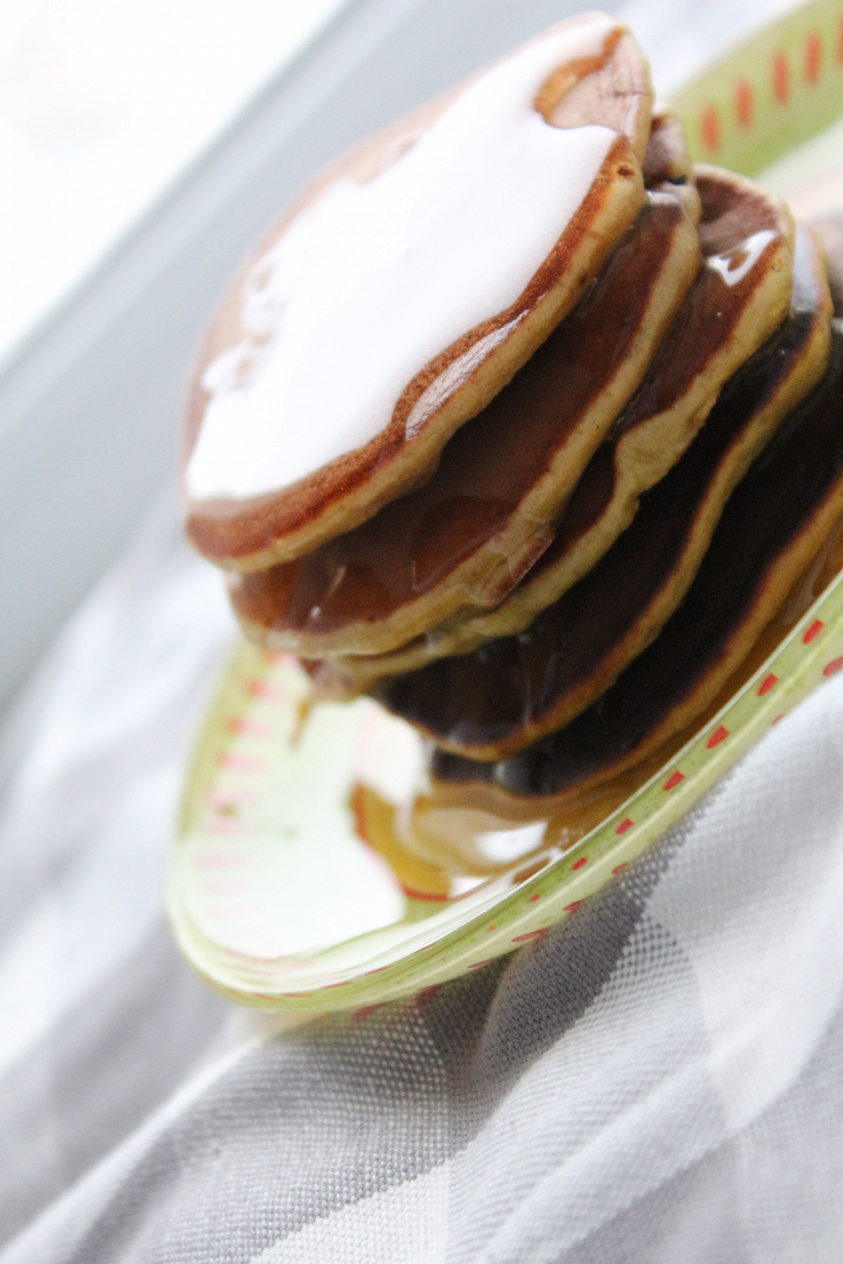 Фото рецепт Банановые панкейки без муки