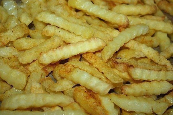 Фото рецепт Картофель фри в духовке