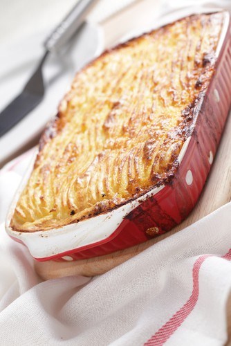 Фото рецепт Запеканка из фасоли и картофеля