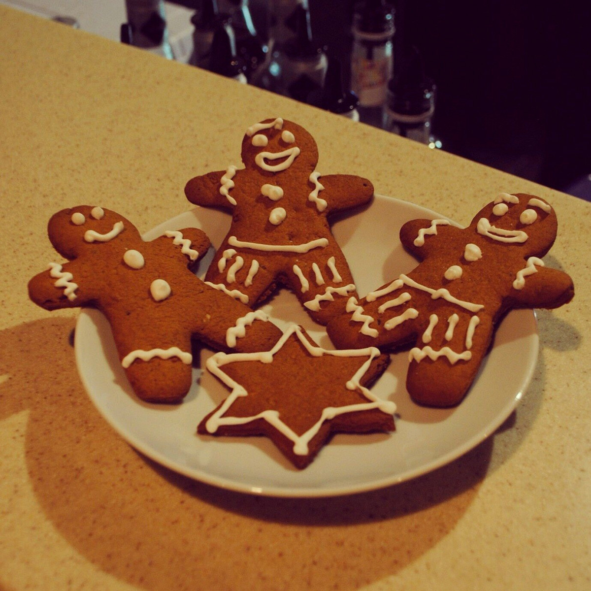 Фото рецепт Имбирное печенье «Пряничные человечки»