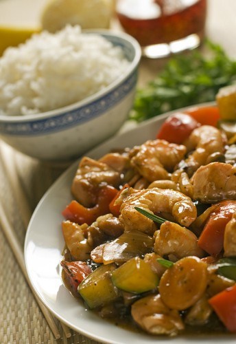 Фото рецепт Фрикасе из курицы