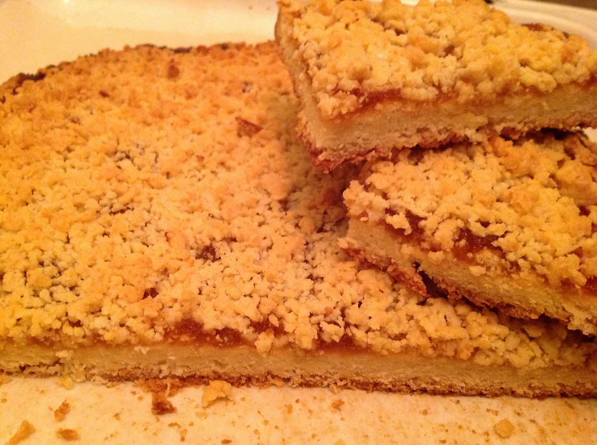 Фото рецепт Тертый пирог