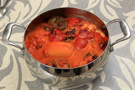 Фото рецепт Перцы, фаршированные свиным фаршем