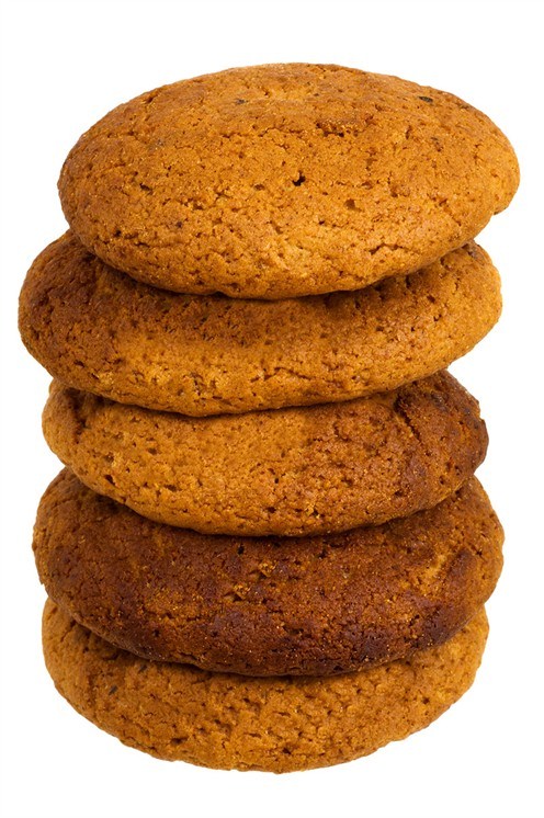 Фото рецепт Овсяное печенье со сливочным маслом и ванилью