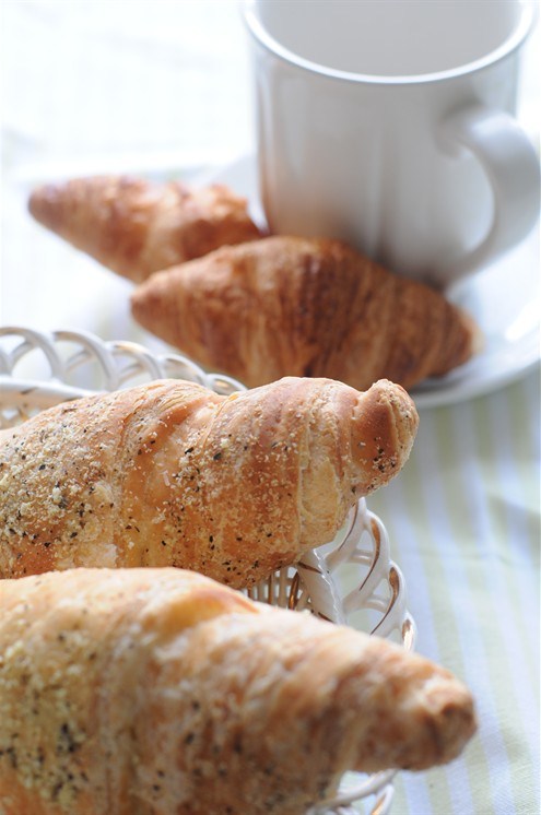 Фото рецепт Круассаны с сыром