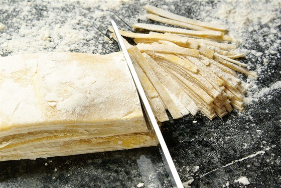 Фото рецепт Домашнее тесто для пасты