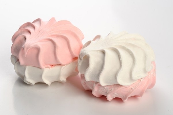 Фото рецепт Розовый яблочный зефир