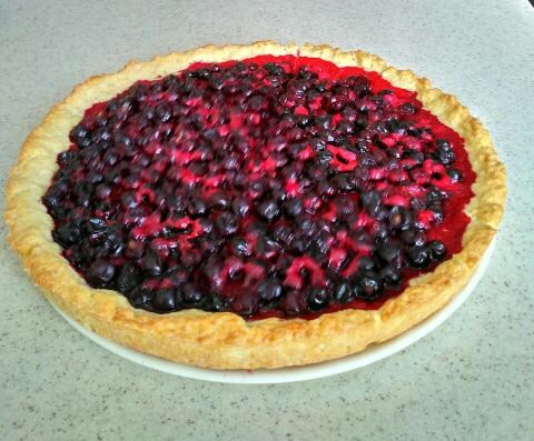 Фото рецепт Пирог со смородиной