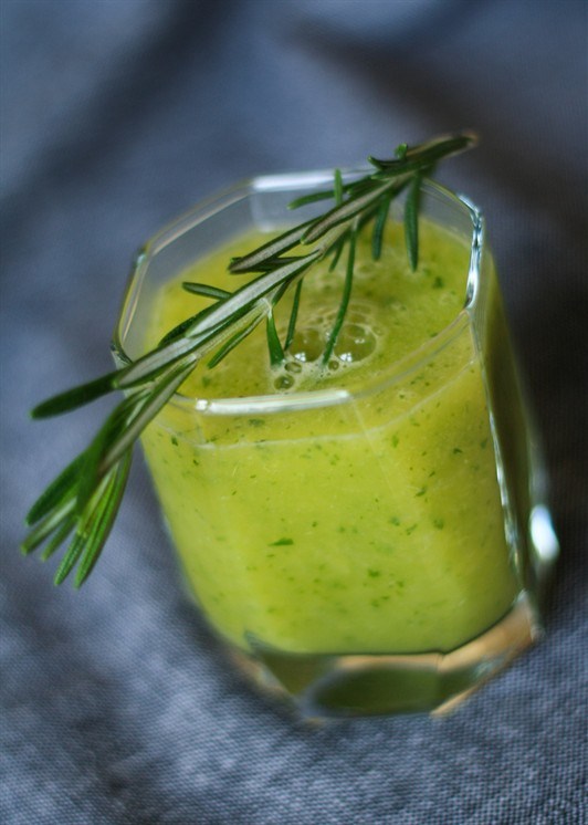 Фото рецепт Огуречный лимонад с лаймом