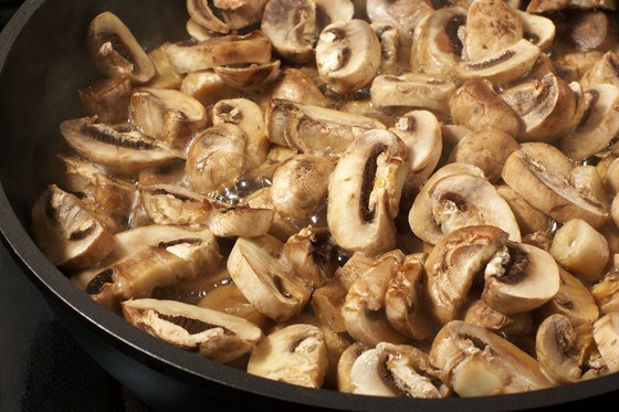 Фото рецепт Грибы жареные