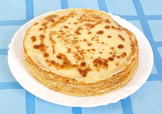 Фото рецепт Тонкие блины