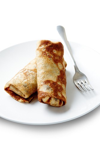 Фото рецепт Блины с селедкой